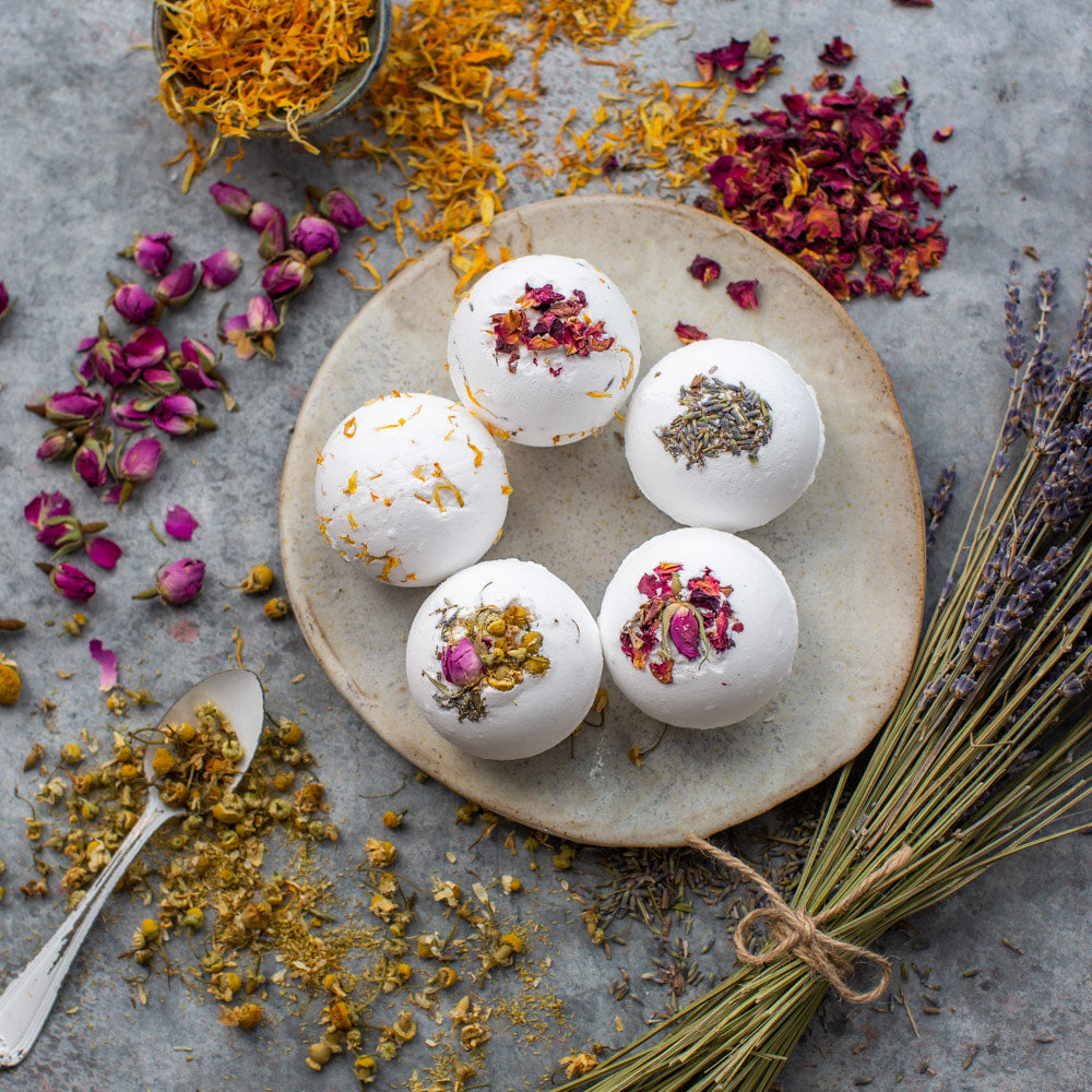 Bramblewood Soap Co - Botanical Bloom Bath Fizzy - Life Before Plastik